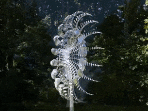 Magic metal kinetic sculpture will decor your garden. 70% Off now.