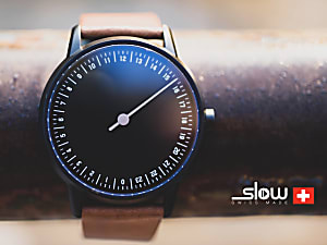 Fabriqué en Suisse: La montre slow vous rappelle de cesser de courir après 