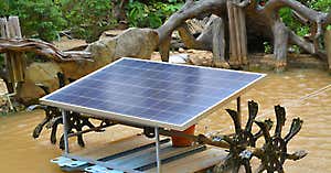 El costo de los paneles solares