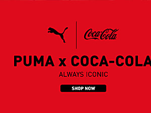 Νέα συνεργασία PUMA X COCA -COLA . Δες εδώ!