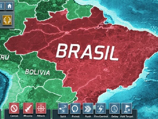 Se você fosse o Presidente... Esse jogo simula conflitos geopolíticos.