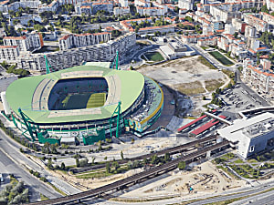 Belgas compram terreno com 8.373 m2 junto ao estádio do Sporting